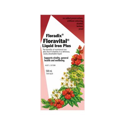 Floradix (by Salus) Floravital (Liquid Iron Plus) Oral Liquid 500ml